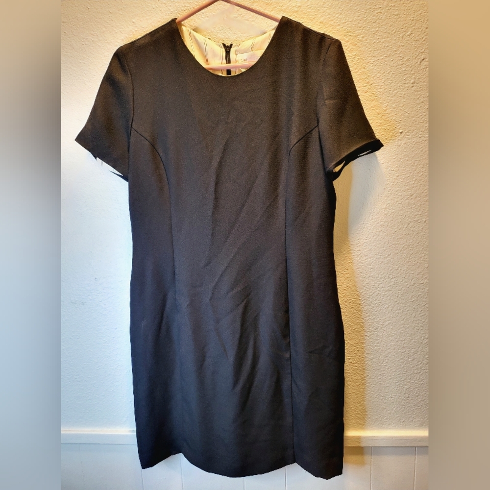 Casual corner black short dress size 14